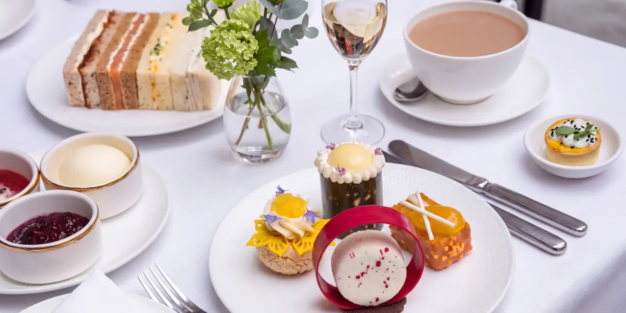 Autumn Afternoon Tea St Pancras Hotel