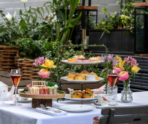 Afternoon Tea at 11 Cadogan Gardens.