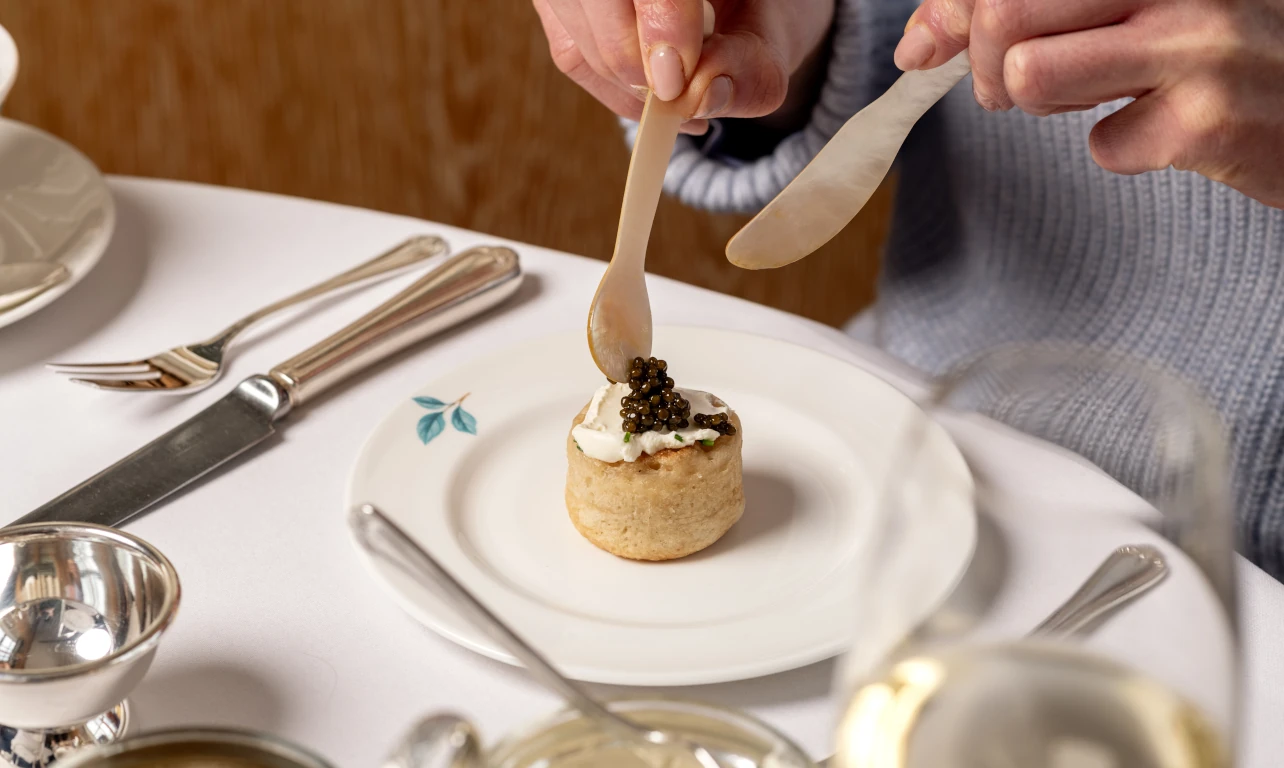 Caviar Tea Fortnum & Mason