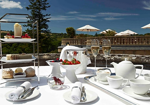 Champagne Afternoon Tea for Two at Bovey Castle, Devon | Red ...