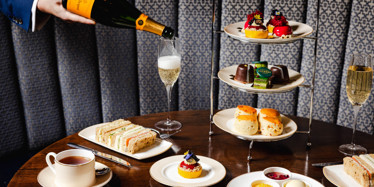 Afternoon Tea in Fitz's Brasserie at Kimpton Fitzroy London