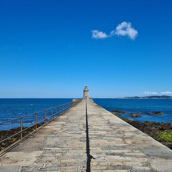 St Peter Port Lighthouse, Guernsey Channel Islands