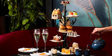 Afternoon Tea 3 Tier Stand SUSHISAMBA Covent Garden