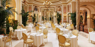 Inside the Palm Court at The Ritz