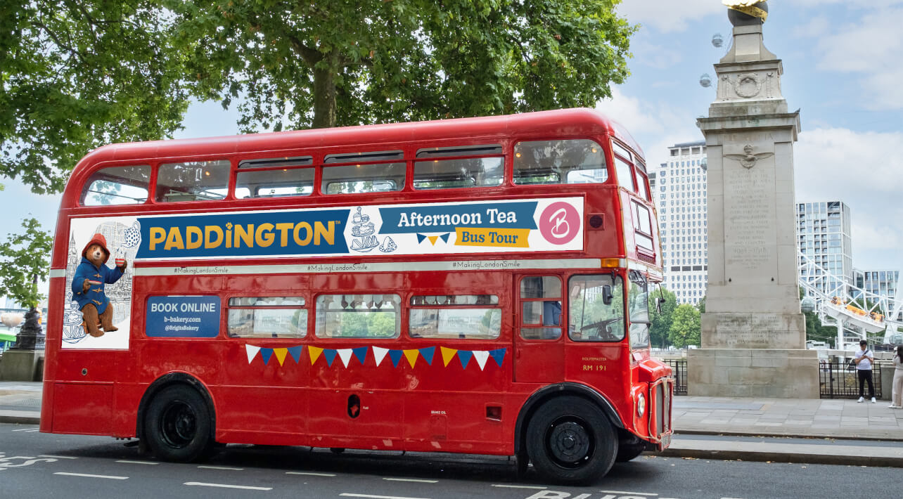Paddington Afternoon Tea Bus Tour