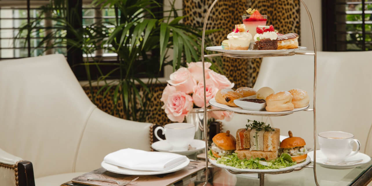 Afternoon Tea At The Montague On The Gardens Terrace