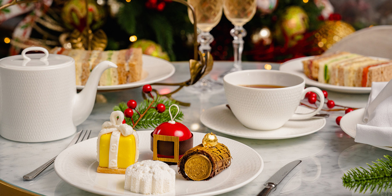 Festive Afternoon Tea at Royal Lancaster London