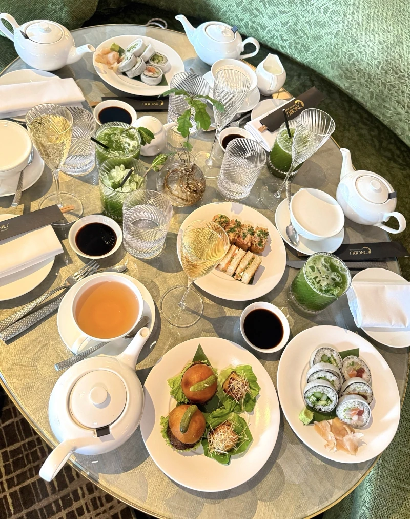 Nobu Sakura Afternoon Tea